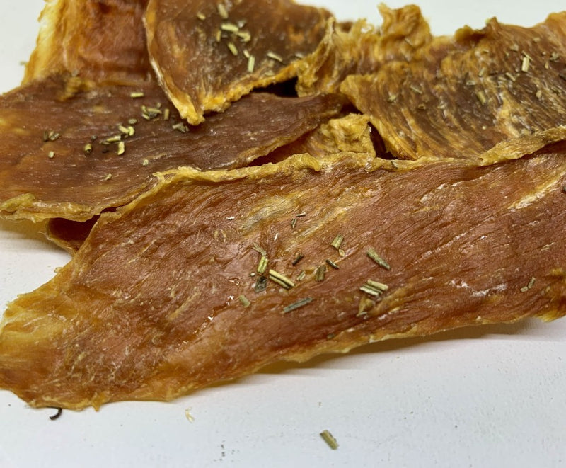 Sweet Cute Honey Rosemary Pork Jerky Dog Treats