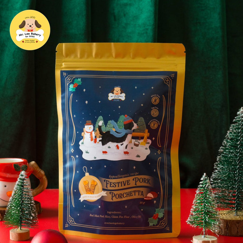 Hypoallergenic Recipe Festive Dog Treats