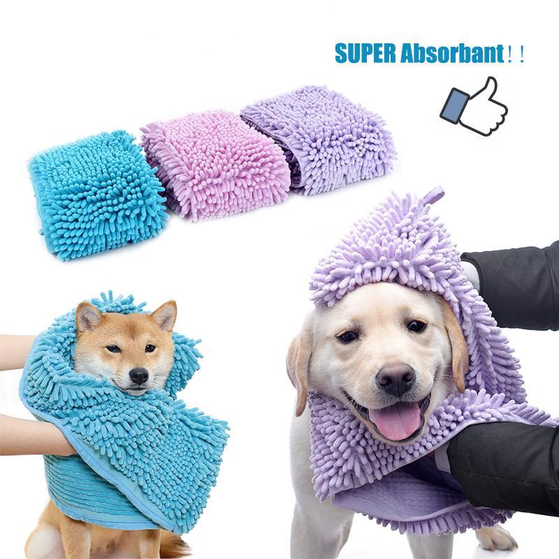 Bath Towel Microfiber Pet Towel 35cm