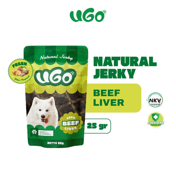 Moo Liver Jerky Natural Dog Treats