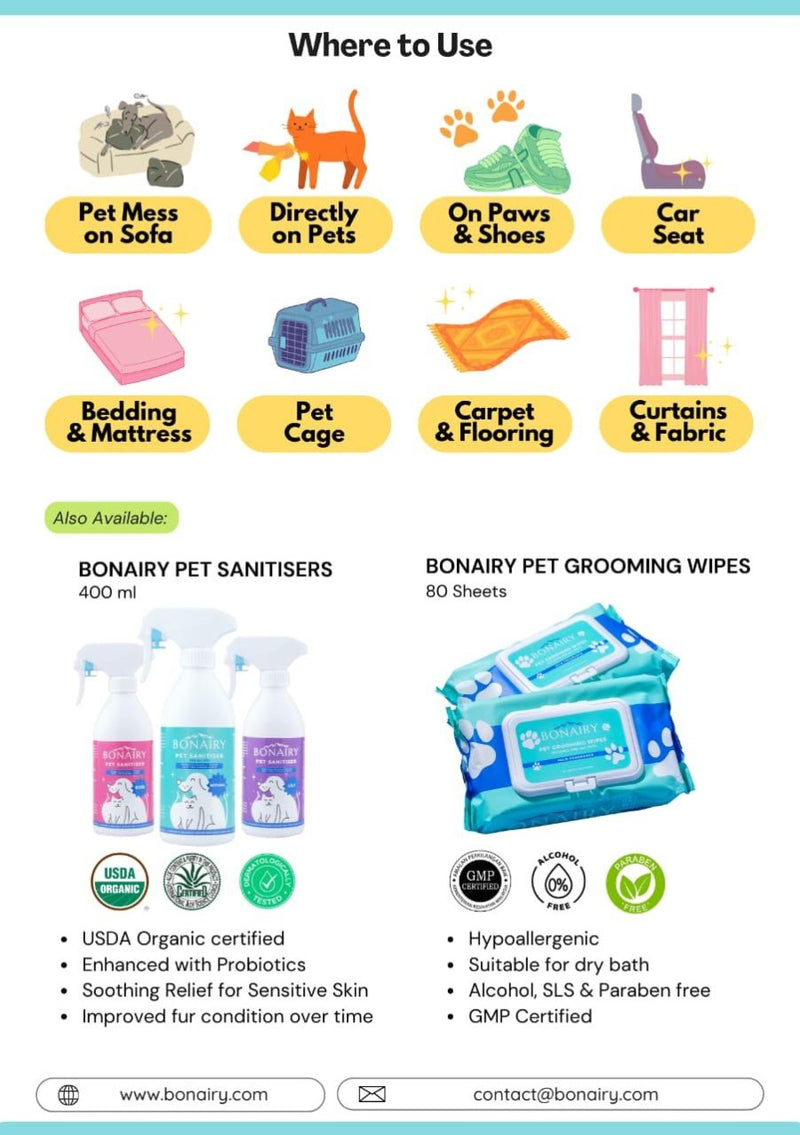 Grooming Wipes for Pets & Human