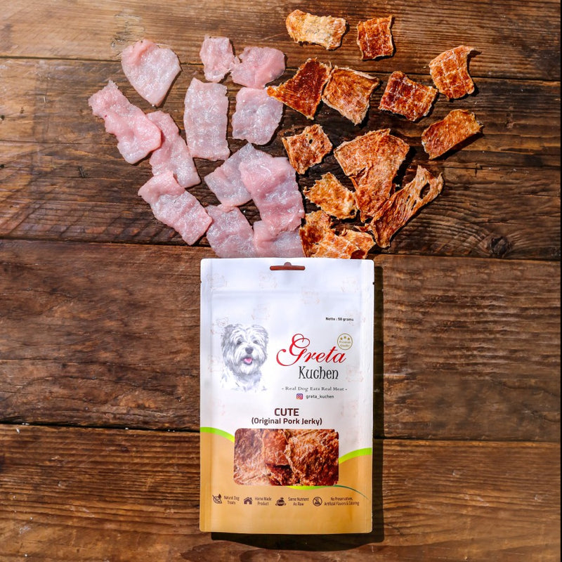 Cute Original Pork Jerky Dog Treats