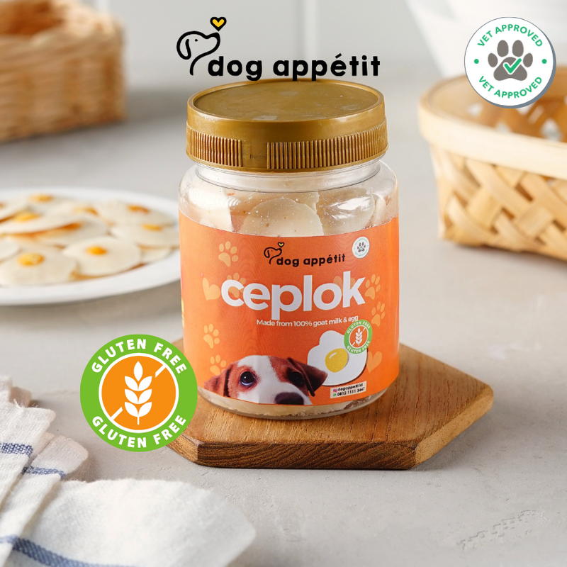 Ceplok Goat Milk with Egg Dog & Cat Treats