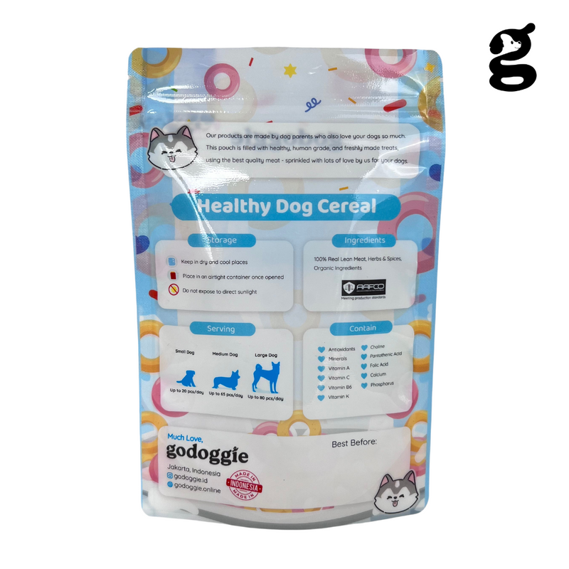 Healthy Dog Cereal Lamb Dog Treats