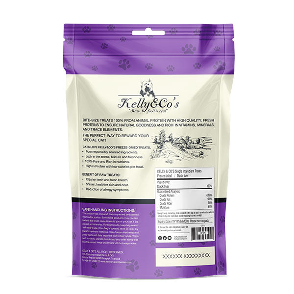 Freeze Dried Duck Liver Cat Treat