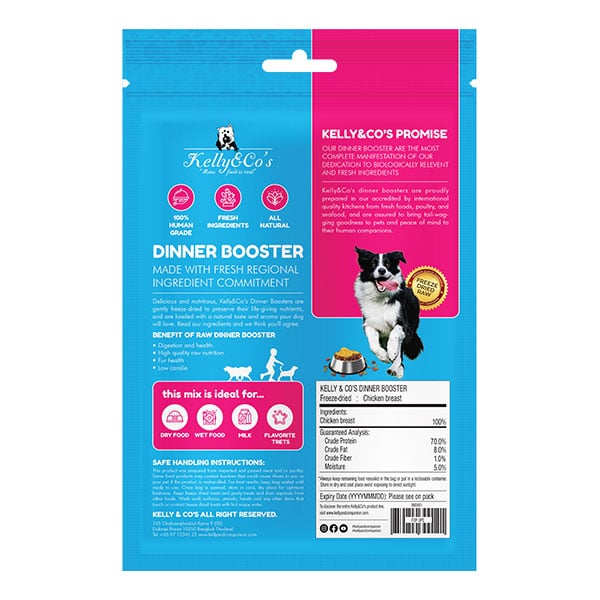 Chicken Breast Freeze-Dried Dog Dinner Booster Topping