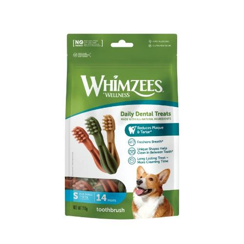 Toothbrush Dental Dog Chew Treats Value Bag