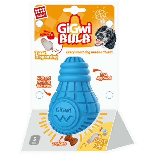 Bulb Rubber Treats Dispenser Dog Toy