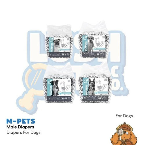 M-Pets Male Diapers for Dog