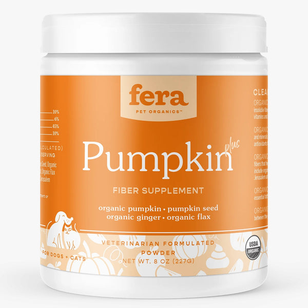 Pumpkin Plus Fiber Supplement For Dog and Cats