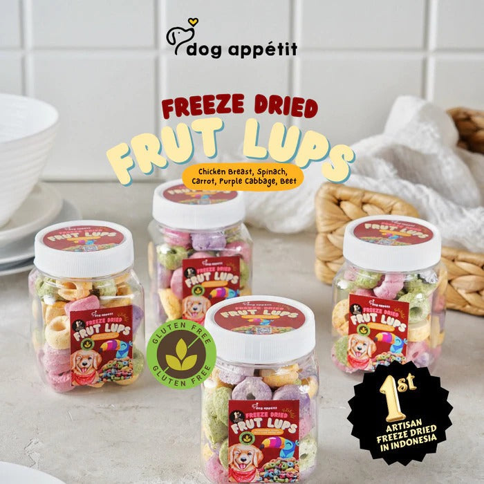 Freeze Dried Frut Lups Dog & Cat Treats