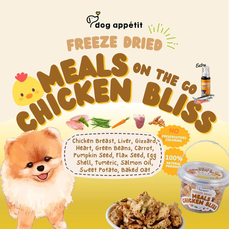 Freeze Dried Meals Chicken Bliss Dog & Cat Treats