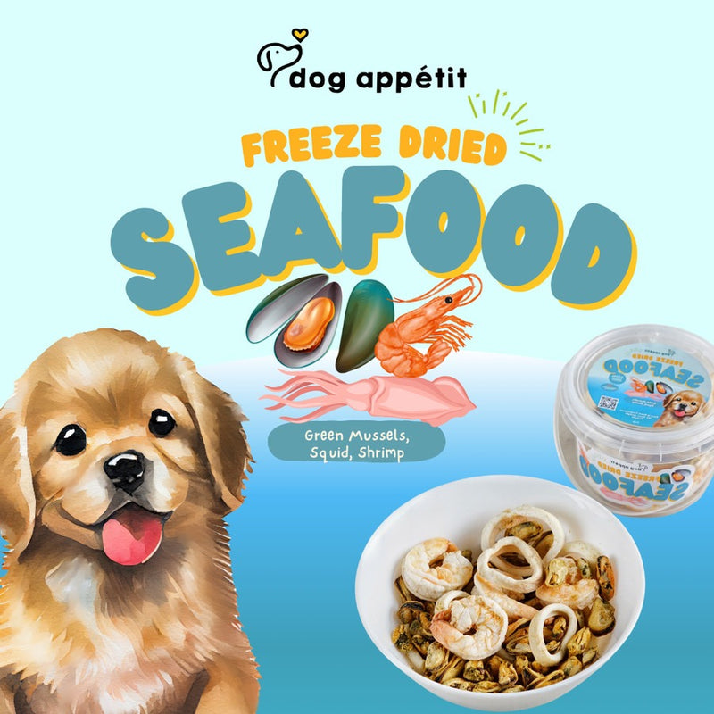 Freeze Dried Seafood Dog & Cat Treats