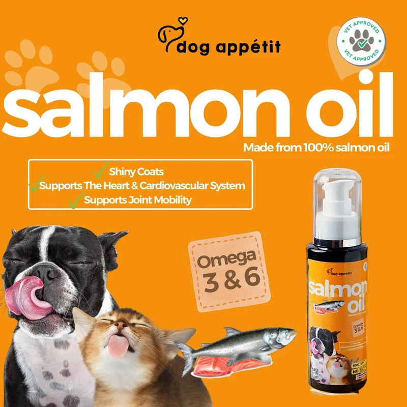 Salmon Oil For Dog & Cat