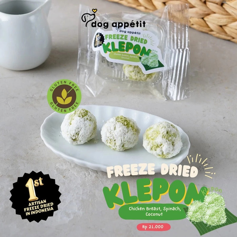 Freeze Dried Klepon Dog & Cat Treats