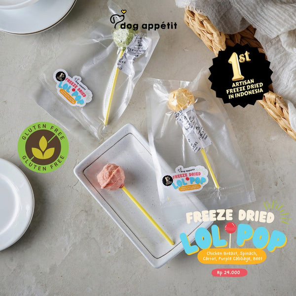 Freeze Dried Lolipop Dog & Cat Treats