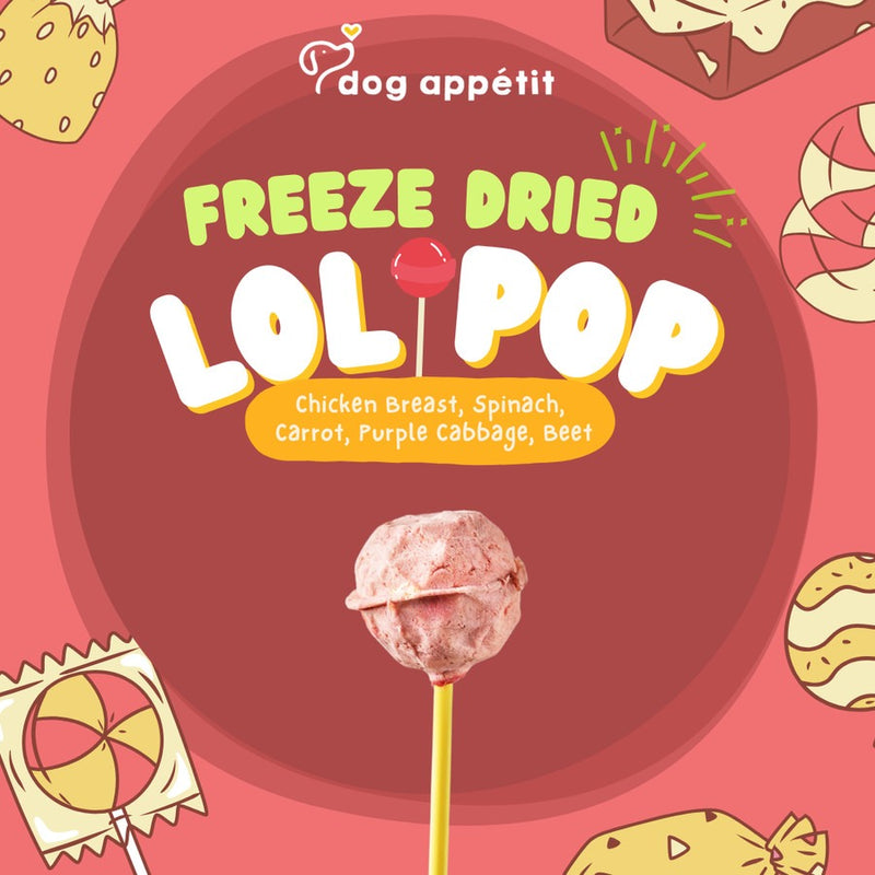 Freeze Dried Lolipop Dog & Cat Treats