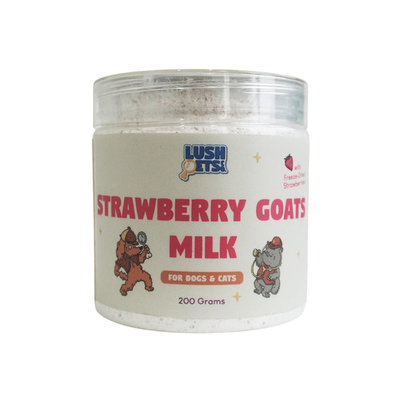 Strawberry Goat Milk For Pets