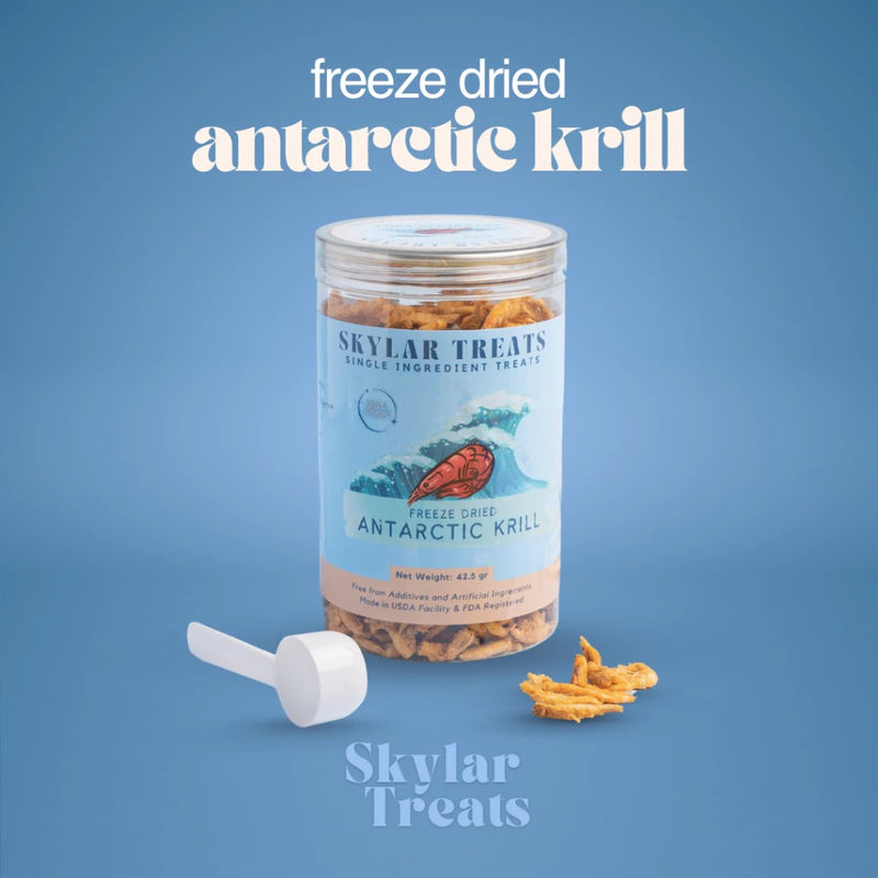 Freeze Dried Antarctic Krill Dog & Cat Treats