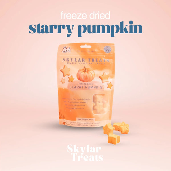 Freeze Dried Starry Pumpkin Dog & Cat Treats