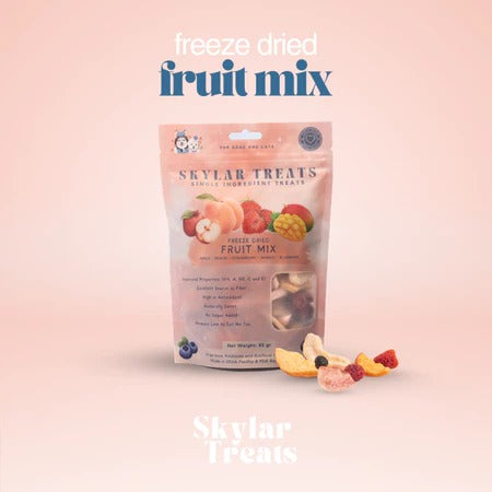 Freeze Dried Fruit Mix Dog and Cat Treats