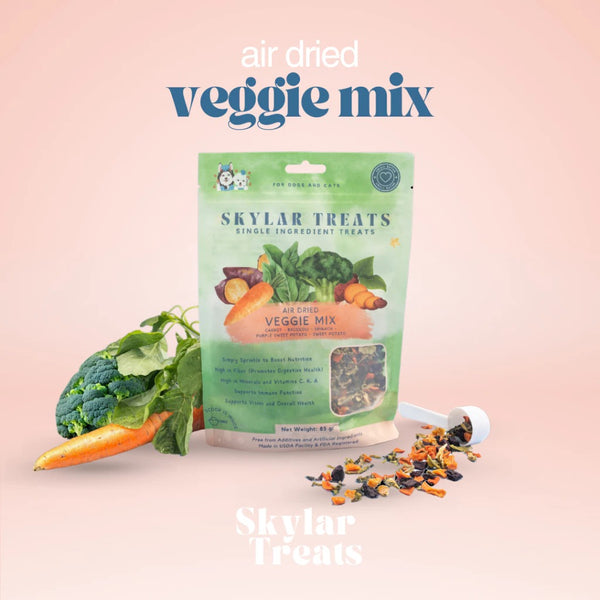 Air Dried Veggie Mix Dog and Cat Treats