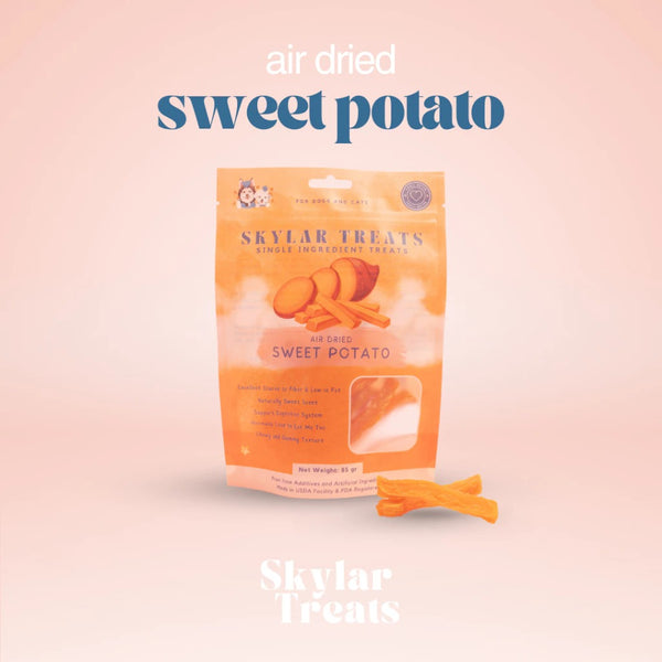 Air Dried Sweet Potato Dog and Cat Treats