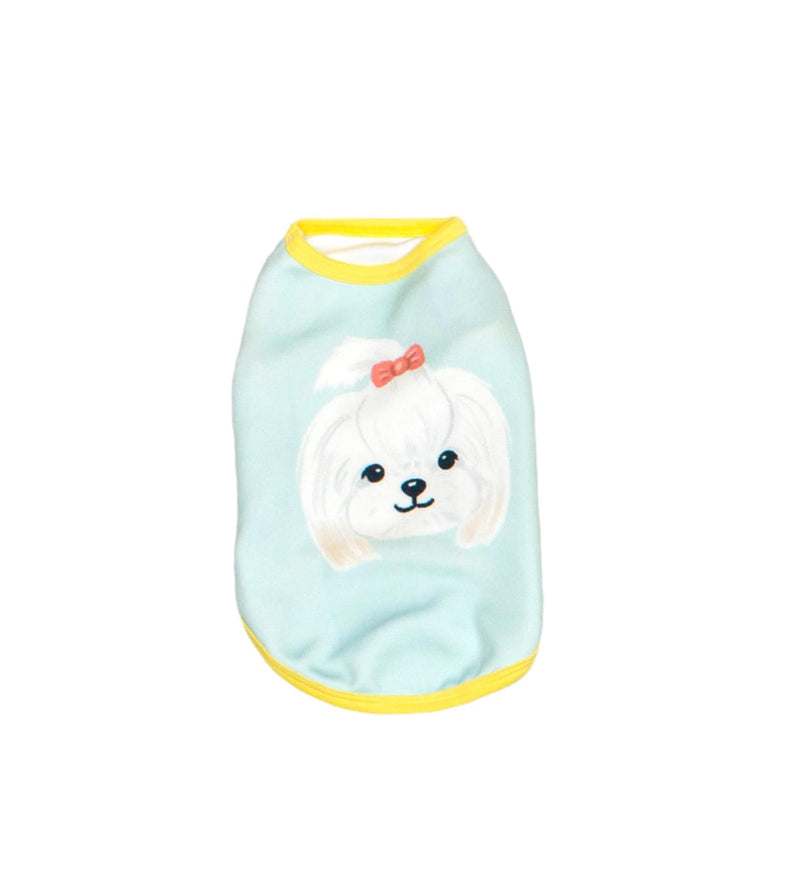 Shihtzu Pet Tank Clothes