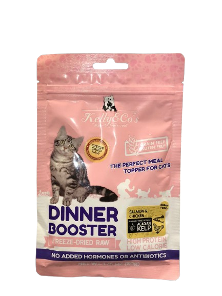 Salmon & Chicken Freeze-Dried Cat Dinner Booster Topping