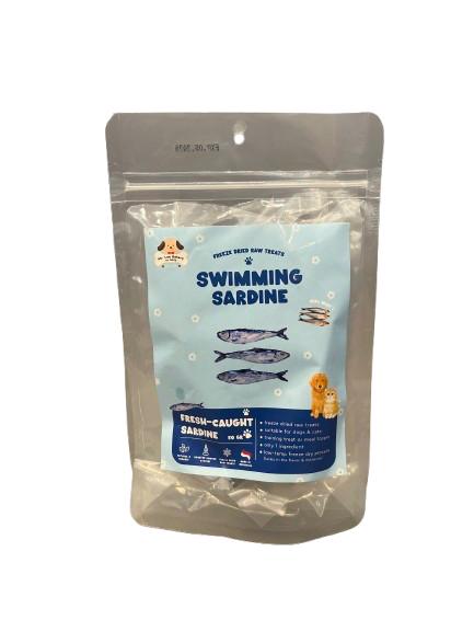 Swimming Sardine Freeze Dried Raw Dog Treats