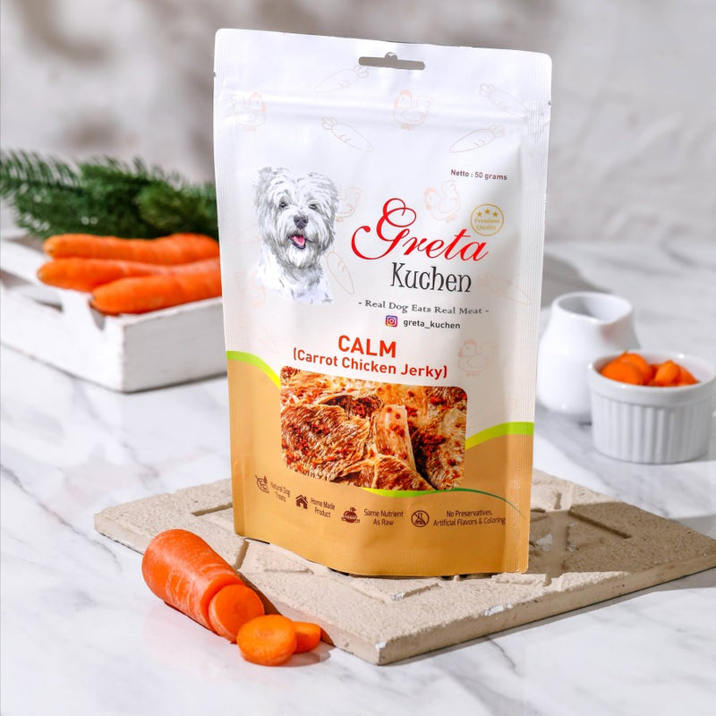 Calm Carrot Chicken Jerky Dog Treats