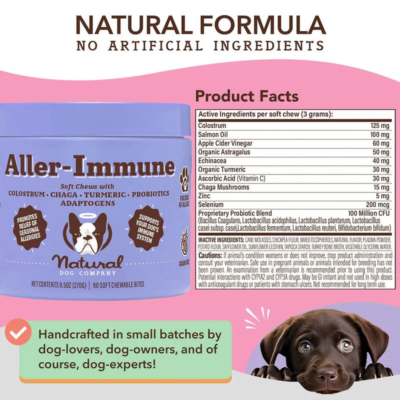 Aller-Immune Dog Supplement 90 tabs