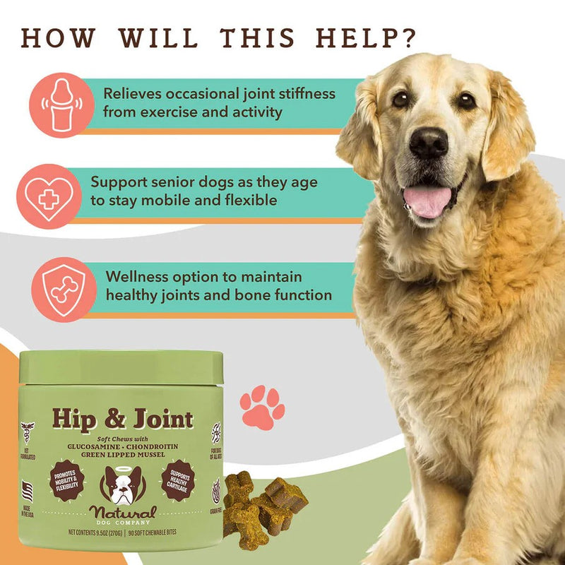 Hip & Joint Dog Supplement 90 tabs