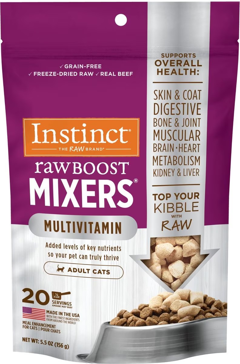 Raw Boost Mixers Multivitamin Adult Cat Food