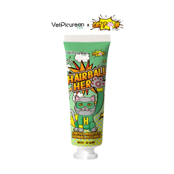 Catpow X VetPicurean Hairball Hero Gel Defender