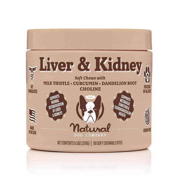 Liver & Kidney Dog Supplement 90 tabs