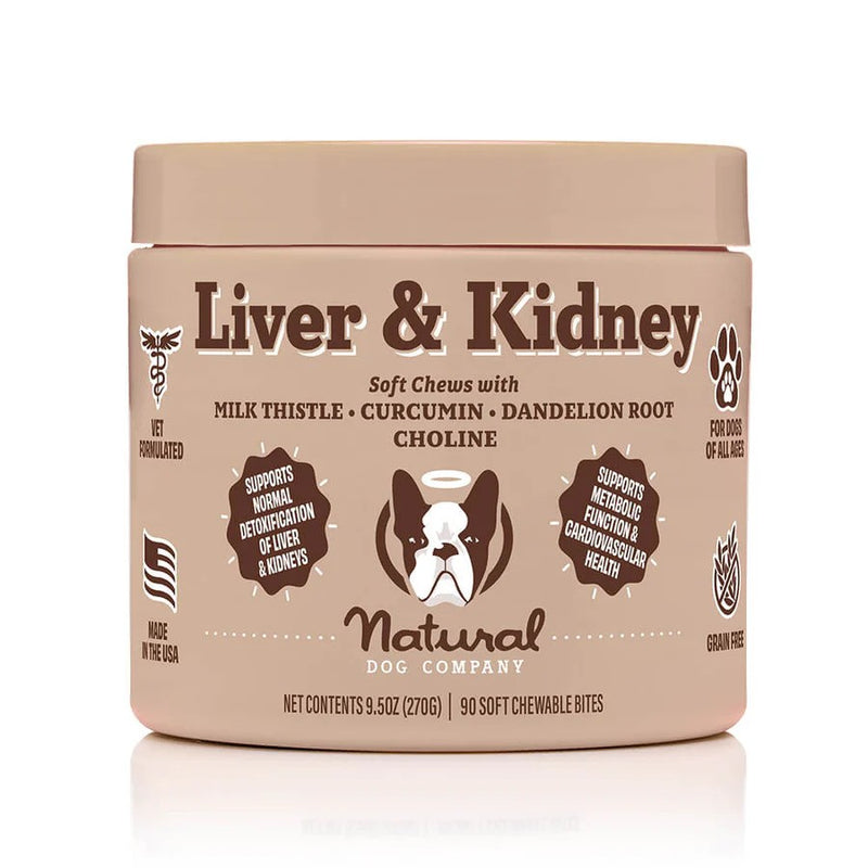 Liver & Kidney Dog Supplement 90 tabs