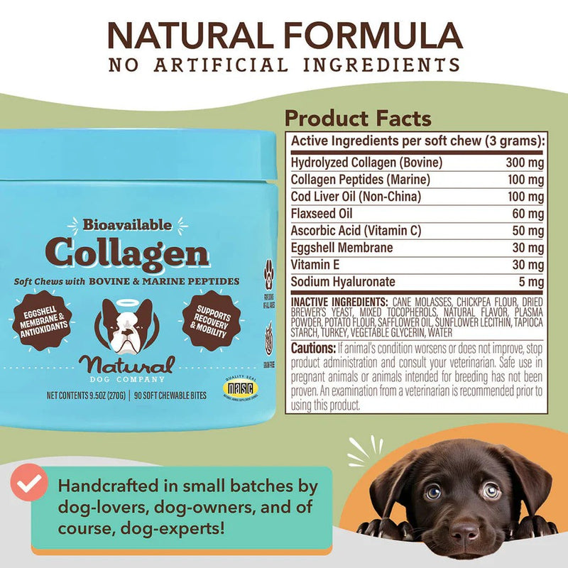 Collagen Dog Supplement 90 tabs