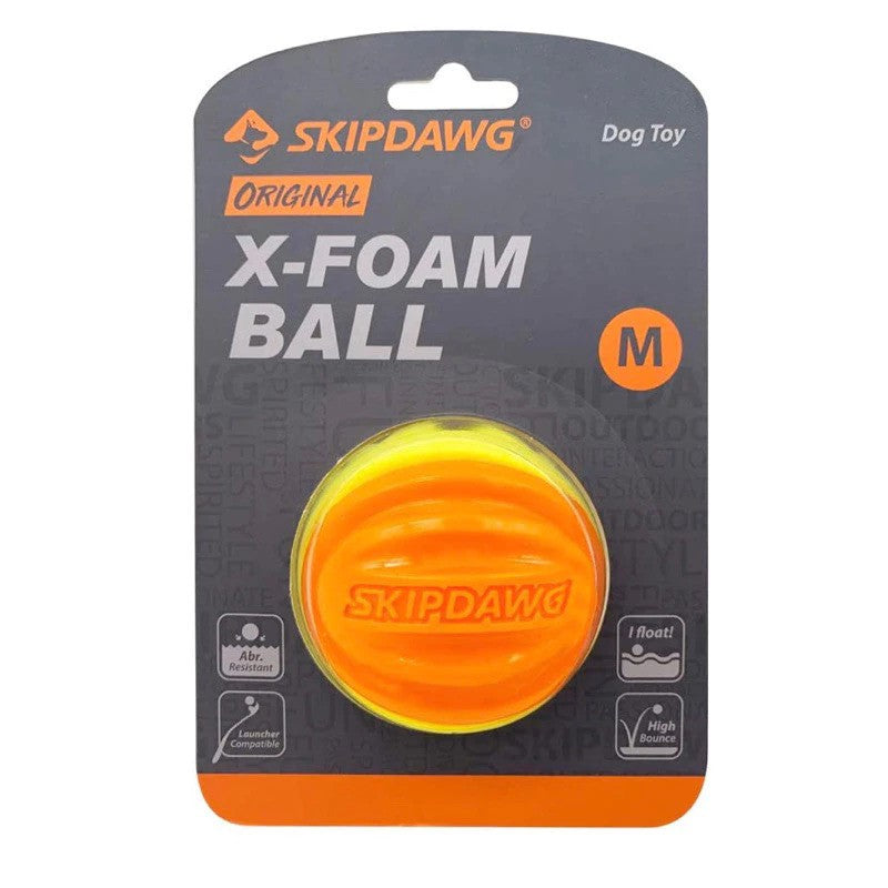 Skipdawg Original X-Foam Ball for Dogs Size M