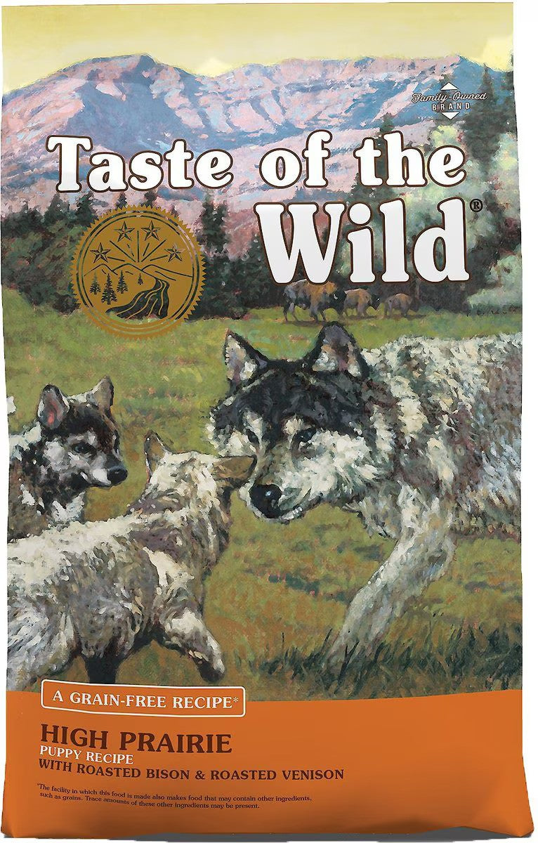 High Prairie Puppy with Bison & Roasted Venison Dry Dog Food