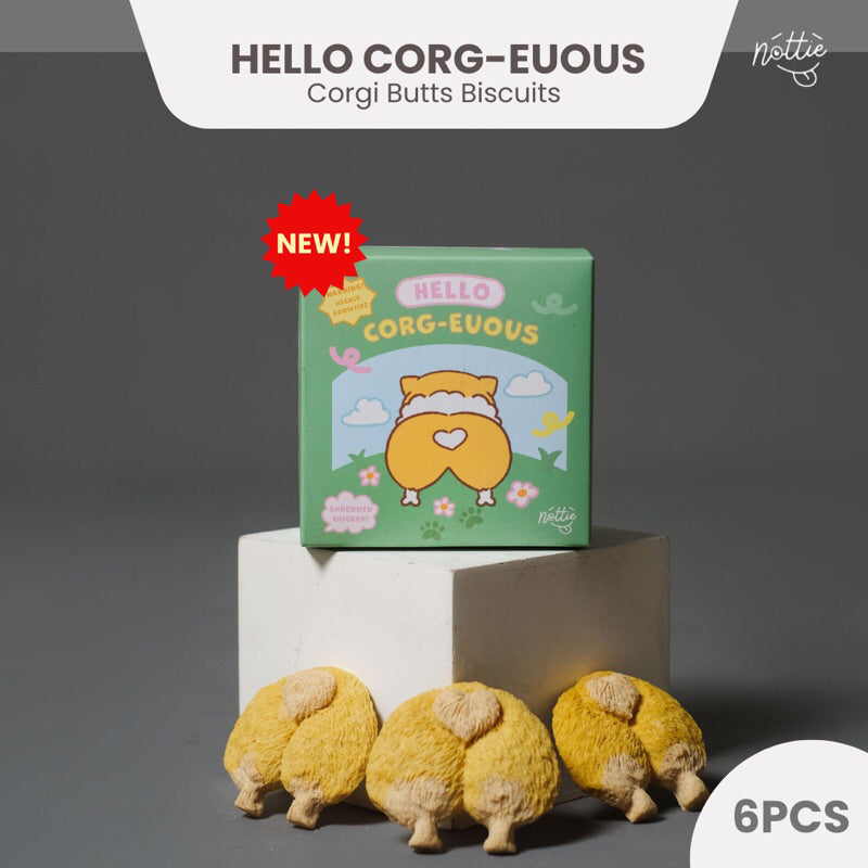 Hello Corg-euous Dog Treats