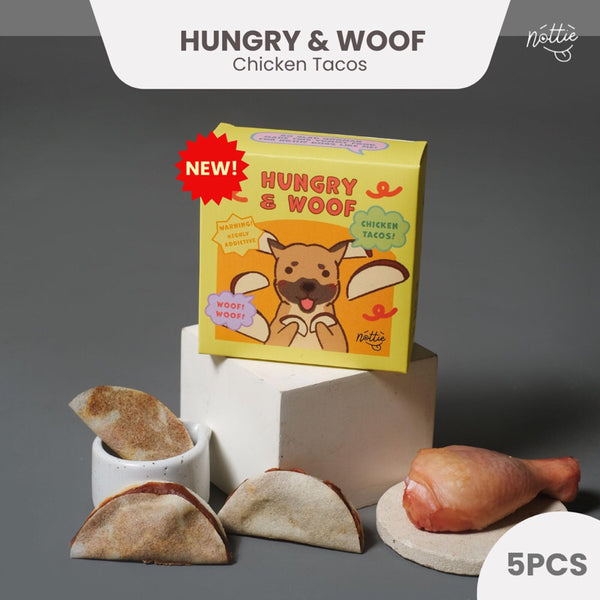 Hungry & Woof Chicken Tacos Dog Treats