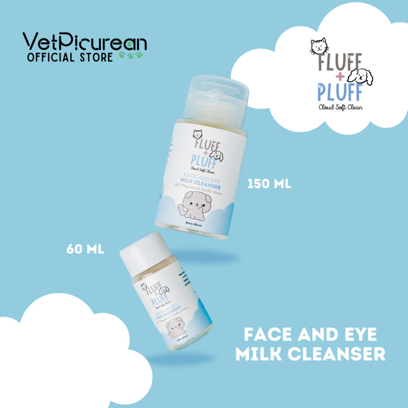 Fluff and Puff Face and Eye Milk Cleanser