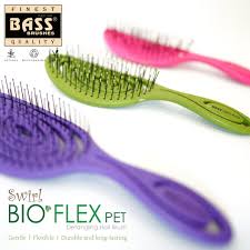 Bio-Flex Swirl Detangling Pet Brush