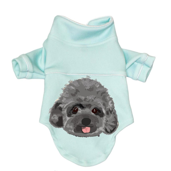 Silver Poodle Pajamas Dog and Cat Apparel