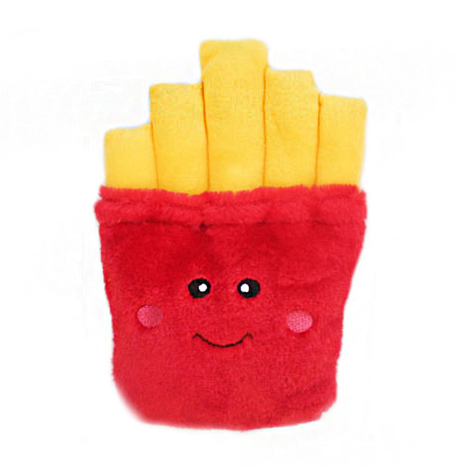 ZippyPaws NomNomz - Fries Squeaky Plush Dog Toy