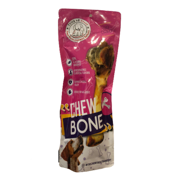 Trick or Treat Air Dried Chew Pork Bone Dog Treats