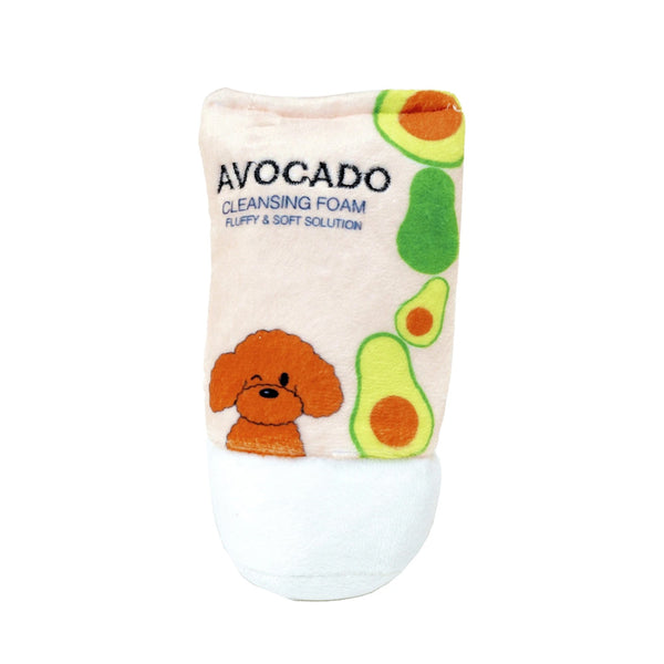 Hey Cuzzies Hide N Seek – Avocado Cleansing Foam Dog Toy