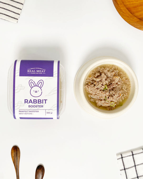 Rabbit Booster Cooked Dog Food