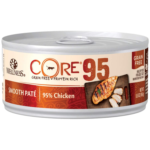 Wellness core natural grain free turkey outlet & chicken liver pate canned kitten food